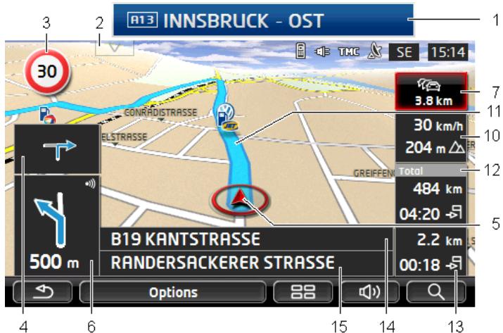 NAVIGON VOLKSWAGEN MAPS AND MORE - Navigation au mode Vehicule - 1