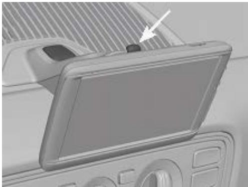 NAVIGON VOLKSWAGEN MAPS AND MORE - Oter l'appareil de navigation du support - 1