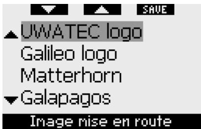 SCUBAPRO-UWATEC GALILEO LUNA - Image de démarrage (défaut : logo galileo) - 1