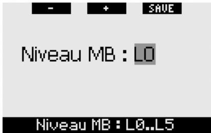 SCUBAPRO-UWATEC GALILEO LUNA - Description du menu principal - 2