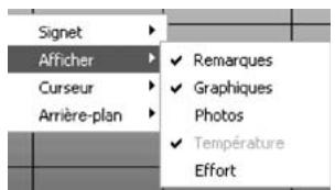 SCUBAPRO-UWATEC SMARTTRAK - Menu flottant - 1