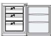 PANASONIC NRB32SG2SF & NR-B32SG2 - Vrieskast - 1