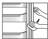 PANASONIC NRB32SG2SF & NR-B32SG2 - Pulizia quotidiana - 1
