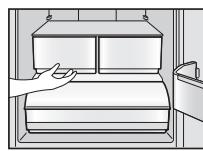 PANASONIC NRB32SG2SF & NR-B32SG2 - Pojemnik komory chlodniczej - 2