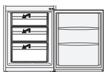 PANASONIC NRB32SG2SF & NR-B32SG2 - Freezer - 1