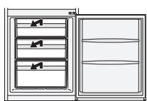 PANASONIC NRB32SG2SF & NR-B32SG2 - Congélateur - 1