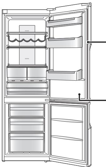 PANASONIC NRB32SG2SF & NR-B32SG2 - Instructies voor onderhoud en reiniging - 1