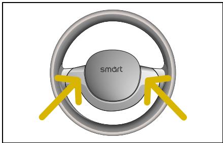 SMART FORTWO - Clignotement par effleurement - 1