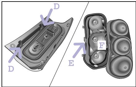 SMART FORTWO - Remplacement des feux arrière - 1