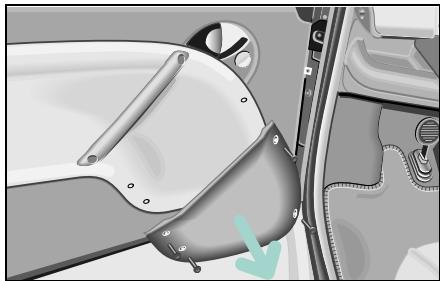 SMART FORTWO - Vide-poches de porte - 1