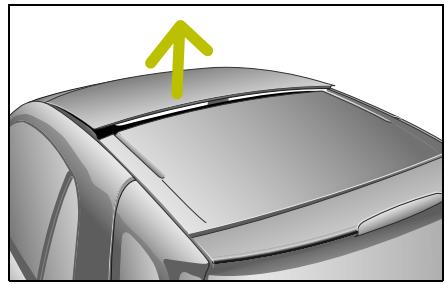 SMART FORTWO - Contacteur de commande pour le toit ouvrant en verre électrique - 1