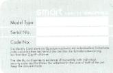 SMART RADIO CD - Carte d'identification - 1
