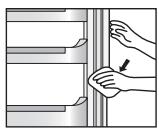 PANASONIC NRB32SX1 & NR-B32SX1 - Těsněni dveři - 1