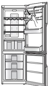 PANASONIC NRB32SX1 & NR-B32SX1 - Información sobre la eliminación en páízes fuera de la Comunidad Europea - 1