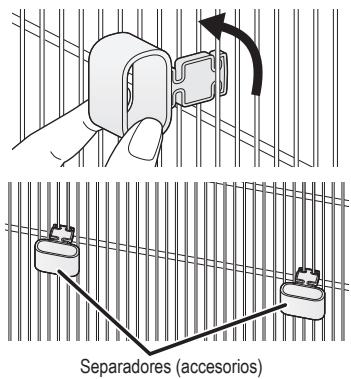 PANASONIC NRB32SX1 & NR-B32SX1 - Instalación de losSeparatedores - 1