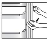 PANASONIC NRB32SX1 & NR-B32SX1 - Turdichtungsöffnung - 1