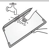 PANASONIC NRB32SX1 & NR-B32SX1 - Parti che possono essere lavate con acqua - 1