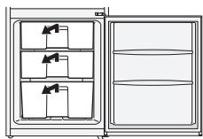 PANASONIC NRB32SX1 & NR-B32SX1 - Congélateur - 1