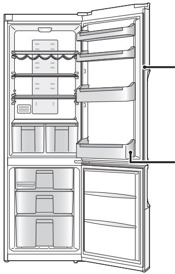 PANASONIC NRB32SX1 & NR-B32SX1 - Vrieskast - 3