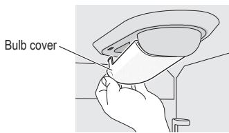PANASONIC NRB32SX1 & NR-B32SX1 - Replacing the bulb - 1