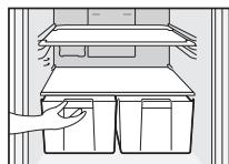 PANASONIC NRB32SX1 & NR-B32SX1 - Avlågsna och satta fast hyllor - 2