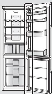 PANASONIC NRB32SX1 & NR-B32SX1 - Indica il rischio di lesions o danni oggetti. - 3