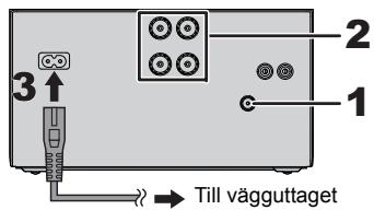 PANASONIC PMX 70 - Koppla anslutningarna - 1