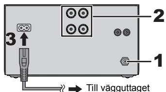 PANASONIC PMX 70 - Koppla anslutningarna - 2