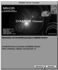 MINOLTA DIMAGE VIEWER - Installation du DiIMAGE Viewer – Macintosh - 5