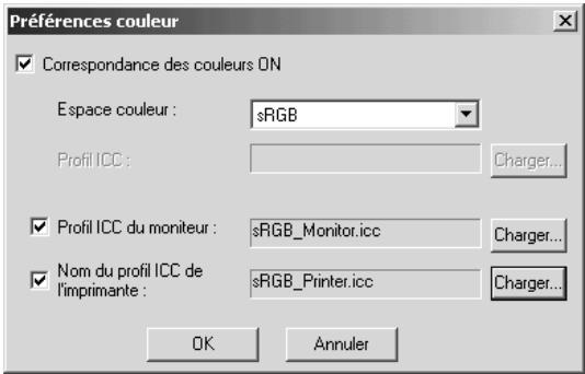 MINOLTA DIMAGE VIEWER - Utilisation des profils ICC - 3