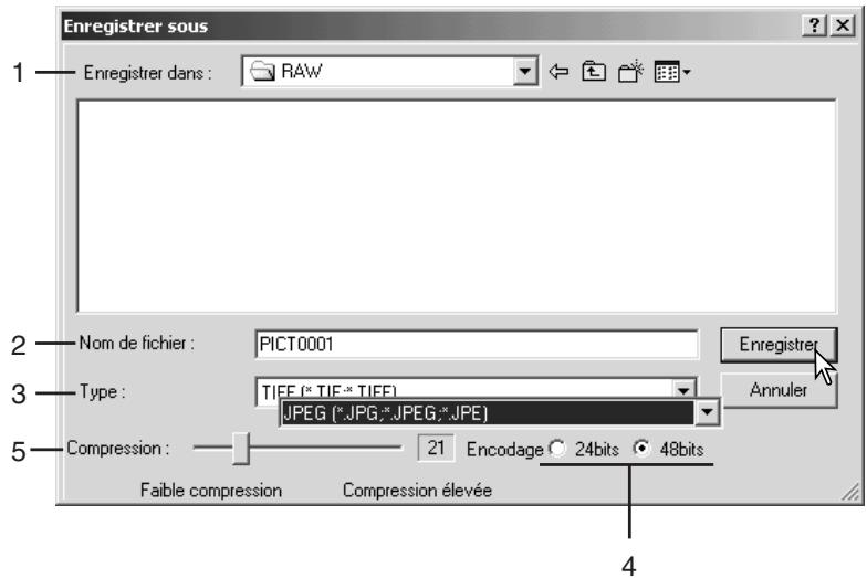 MINOLTA DIMAGE VIEWER - Enregister les images RAW - 1