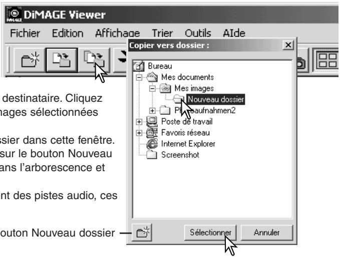MINOLTA DIMAGE VIEWER - Copier des images dans un autre dossier - 2
