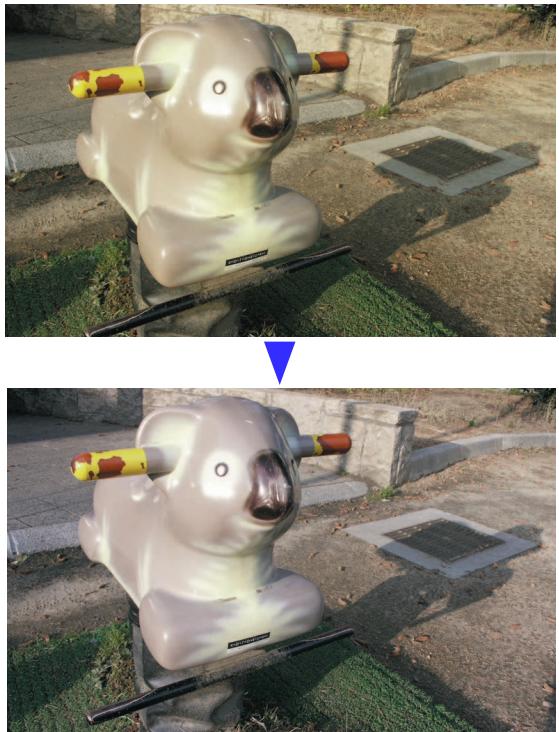 MINOLTA DIMAGE VIEWER 2.3 - Correction de couleur - 2