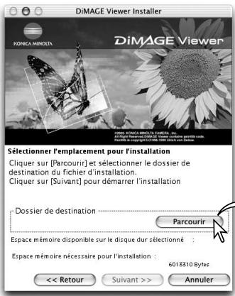 MINOLTA DIMAGE VIEWER 2.3 - Installation du Dimage Viewer - Macintosh - 4
