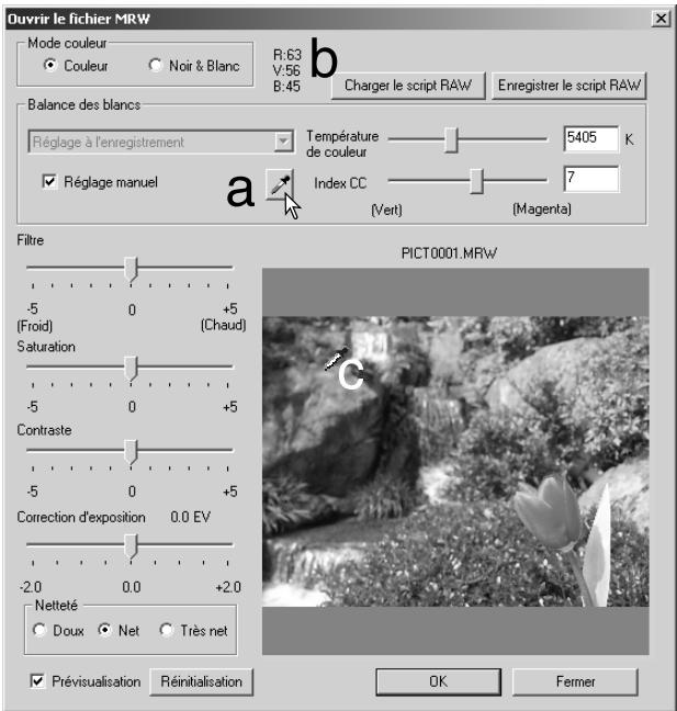 MINOLTA DIMAGE VIEWER 2.3 - Traitement des images RAW - 1