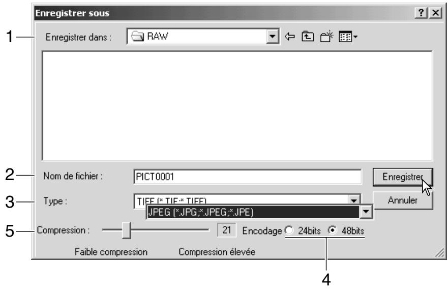 MINOLTA DIMAGE VIEWER 2.3 - Enregistrer les images RAW - 1
