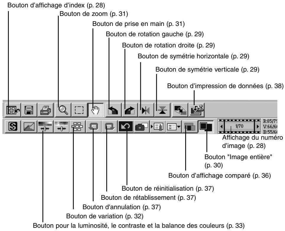 MINOLTA DIMAGE VIEWER 2.3 - Fenêtre de correction d'image - 3