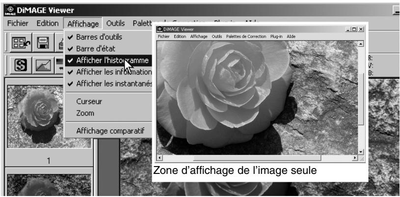 MINOLTA DIMAGE VIEWER 2.3 - Fenêtre de correction d'image - 2