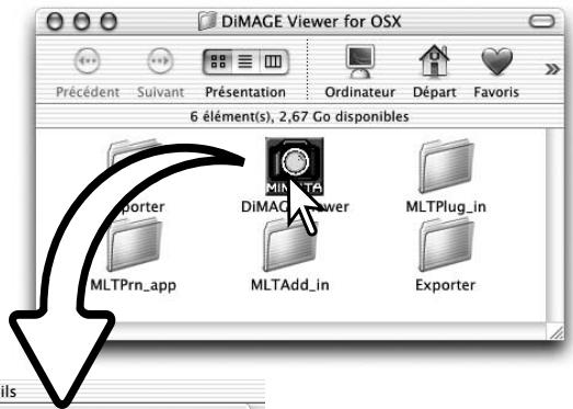 MINOLTA DIMAGE VIEWER 2.3 - Démarrage du viewer - Macintosh - 1