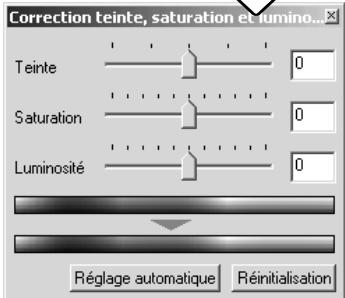 MINOLTA DIMAGE VIEWER 2.3 - Palette de teinte, de saturation et de luminosité - 2