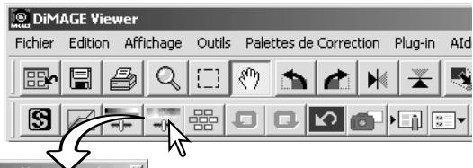 MINOLTA DIMAGE VIEWER 2.3 - Palette de teinte, de saturation et de luminosité - 1