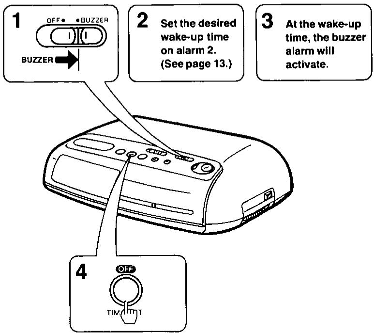 PANASONIC RC 6099 - Buzzer alarm (ALARM 2) - 1