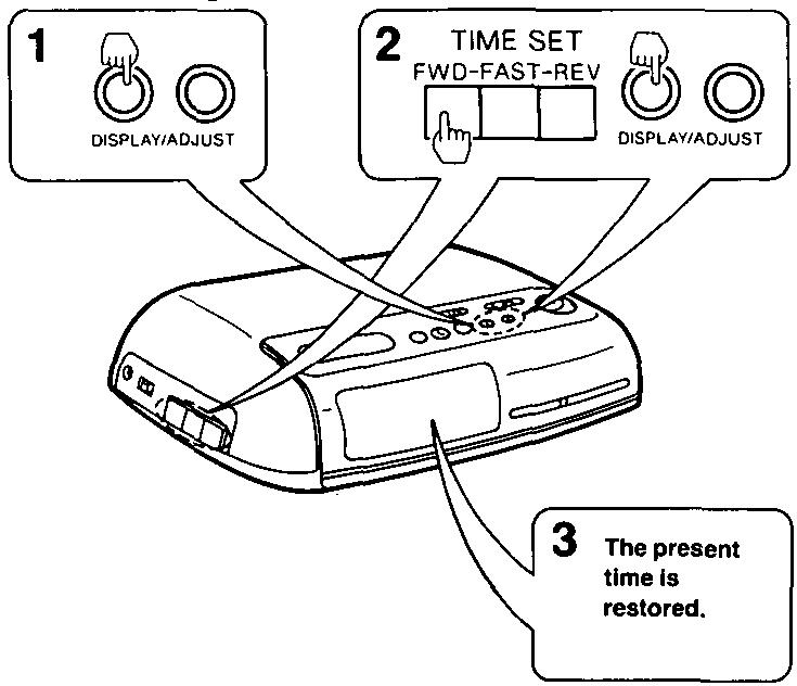 PANASONIC RC 6099 - Alarm time setting - 1