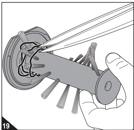 DIRT DEVIL DUPLEX - Cleaning the brush rollers - 3