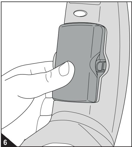 DIRT DEVIL DUPLEX - Inserting the battery pack - 2