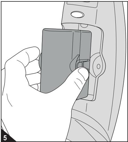 DIRT DEVIL DUPLEX - Inserting the battery pack - 1