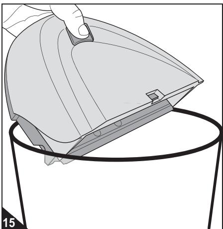 DIRT DEVIL DUPLEX - Emptying the dust container - 2