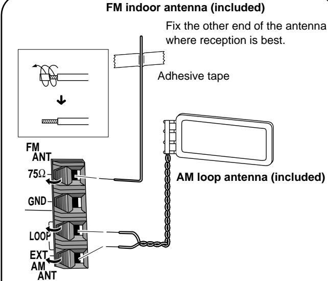 PANASONIC SA-HE70, SA HE 70 - CD, Tape deck and antennas - 1
