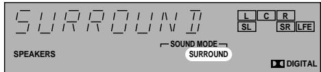 PANASONIC SA-HE70, SA HE 70 - SURROUND mode - 1