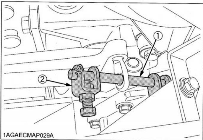 KUBOTA B1220 - Commande de l'accessoire - 2